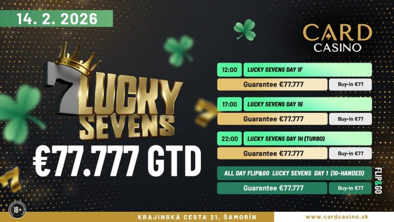 Leadership change at Lucky Sevens in Card Casino Samorin!
