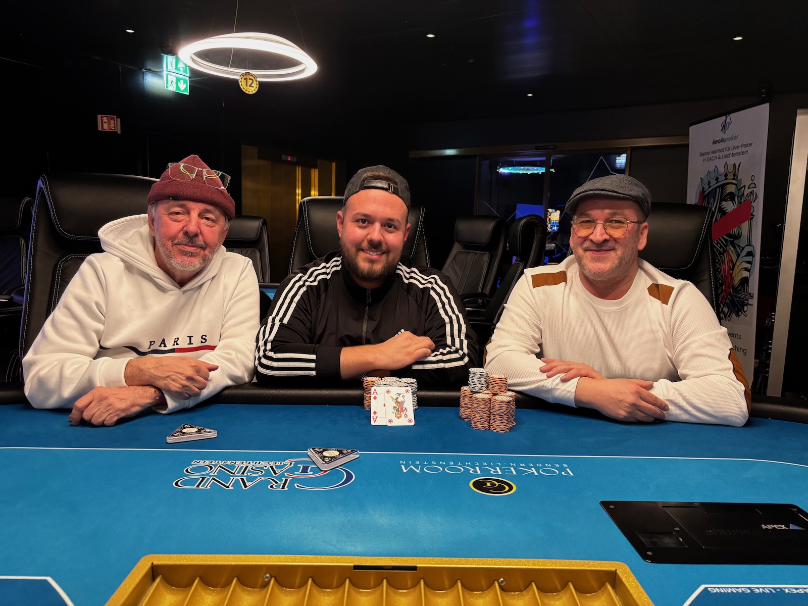 Three red noses at the Carnival Joker Tournament in Liechtenstein!