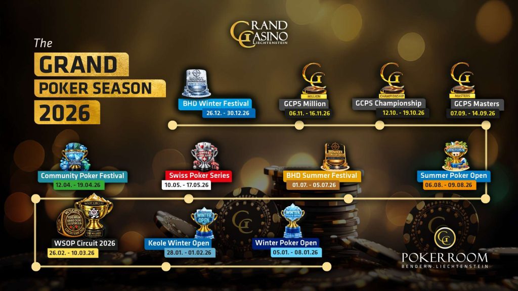 Tickets solved – Three more qualifiers for the WSOPC Liechtenstein!