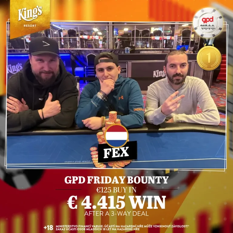 GPD Friday Bounty - from left to right Daniel Pluennecke, Fex, Roy Preminger