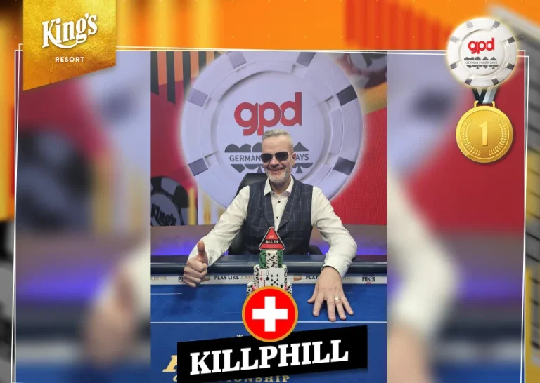Thumbs Up! – Swiss “KILLPHILL” wins German Poker Days at King’s!