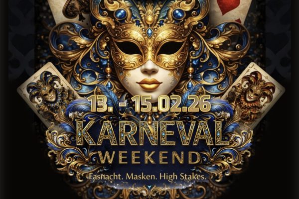 Instead of candy, 25,000 CHF gtd await at the Carnival Weekend at GCLI!