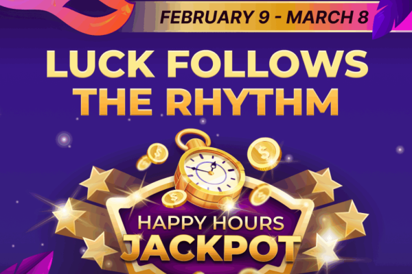 Happy Hours Jackpot – Up to $4,000 with Full House Crypto Poker!