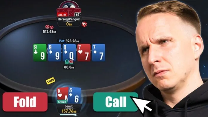 Benjamin Rolle BenCB - Ace-high Call Fold