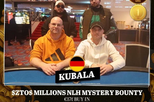 Kubala tops the $ZTO$ Mystery Bounty at King's Resort!