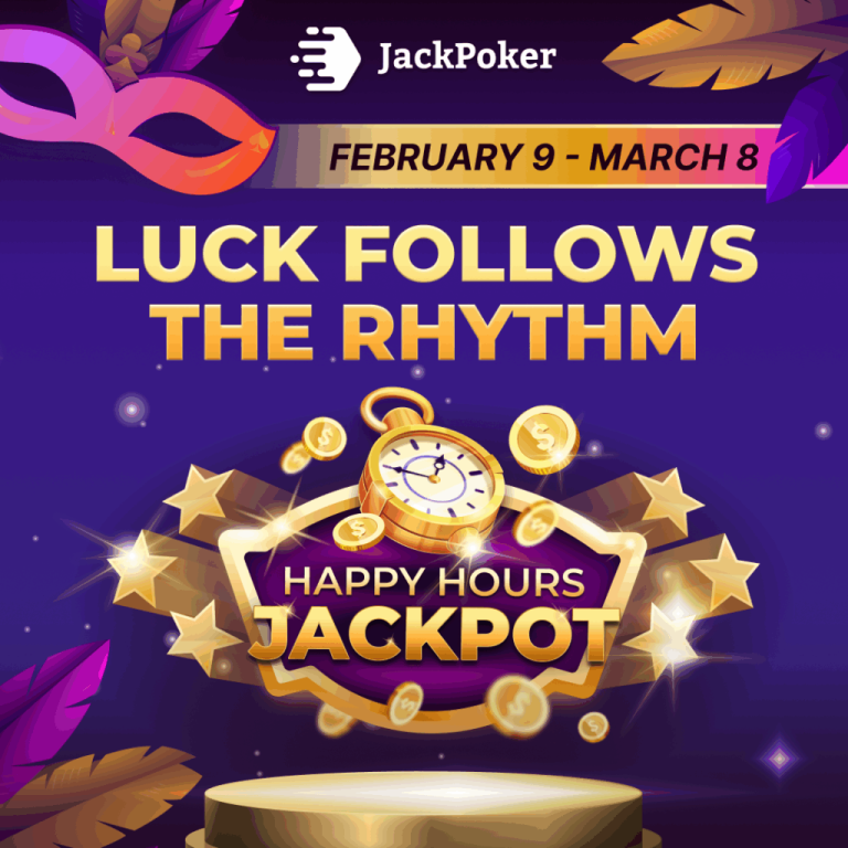 Happy Hours Jackpot – Up to ,000 with Full House Crypto Poker!