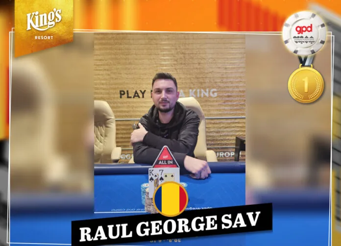 Raul George Sav grabs the GPD High Roller!