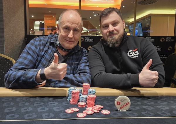 GCA Pokerroom – The NUTS Festival starts with the Opener and a HU Chop!