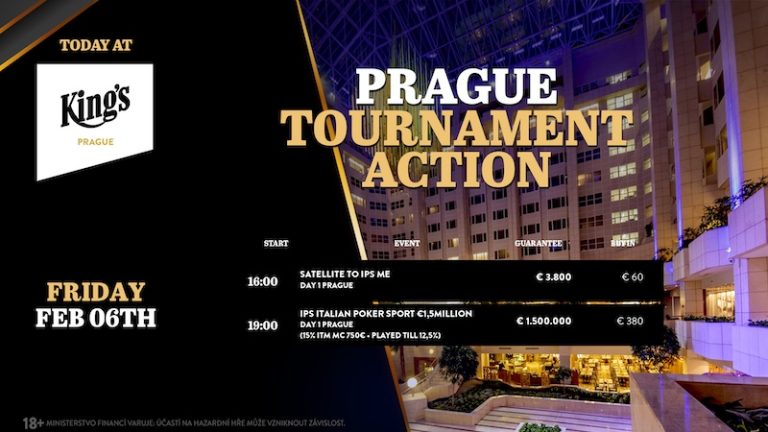 King’s: Mega-rush at the IPS Main Event with 935 entries on Thursday!