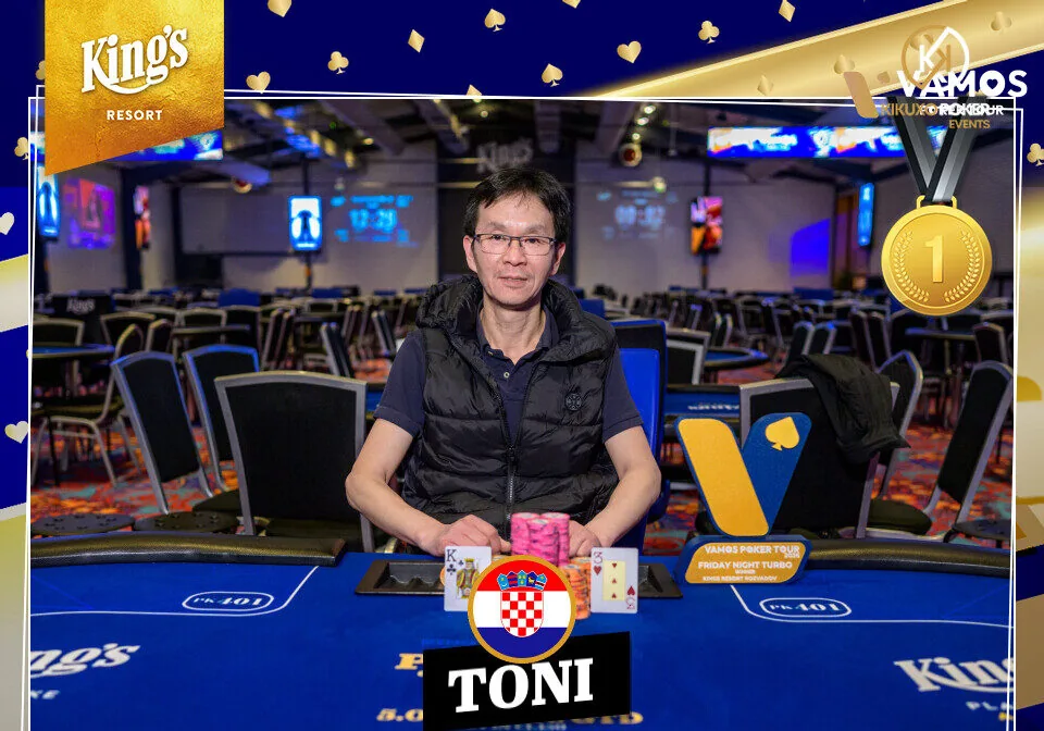 King’s VPT Side Events – "Toni" wins Friday Night, "masgambling" Open Face Chinese!