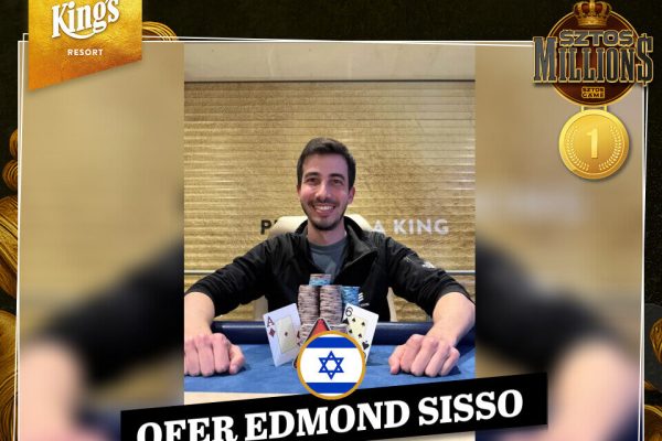Place 1 for Sisso in the $ZTO$ Millions High Roller – Mephisto Runner-Up!