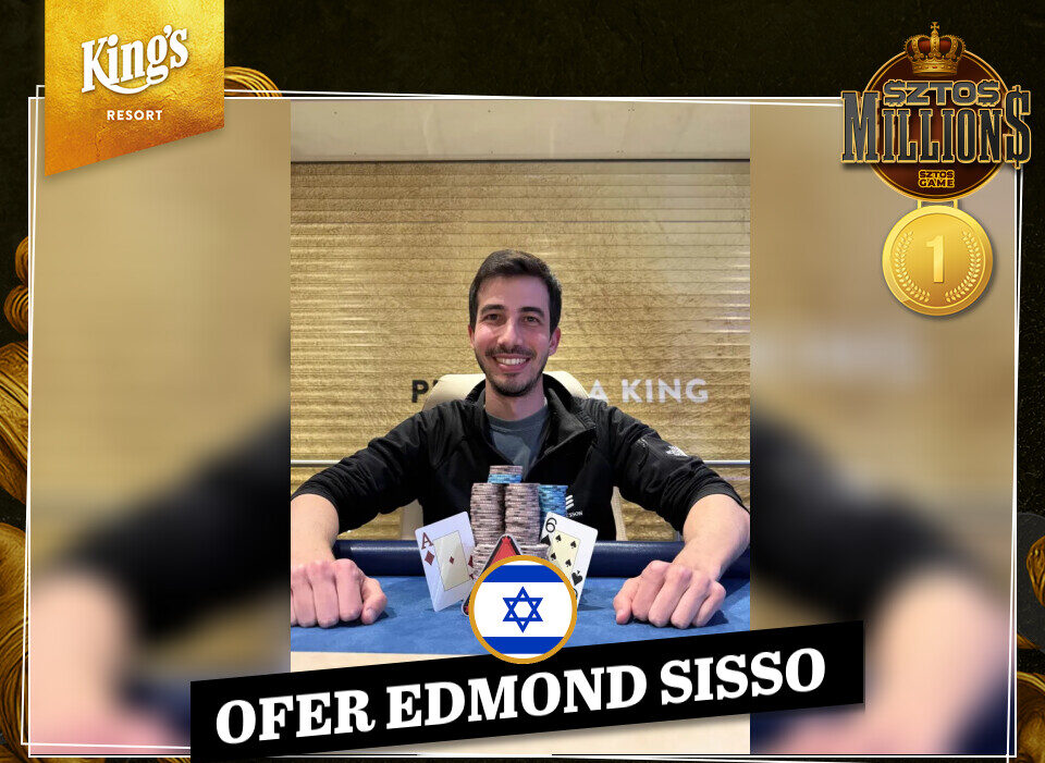 Place 1 for Sisso in the $ZTO$ Millions High Roller – Mephisto Runner-Up!