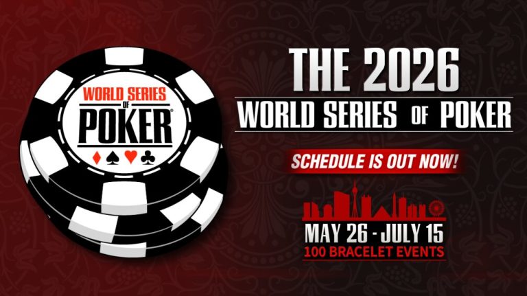 WSOP Las Vegas 2026 – The brand new tournament schedule is here!