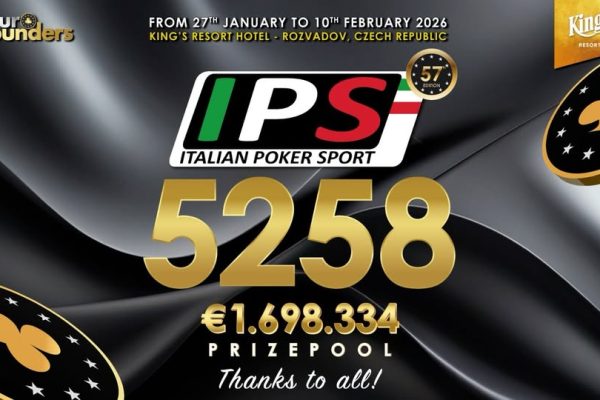 Can you feel it? „Jackson 5“ leads 98 Survivors in Day 3 of the huge IPS €1.5MILLION Main Event!