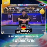 Devilish good "Mephisto" triumphs at IPS Highroller