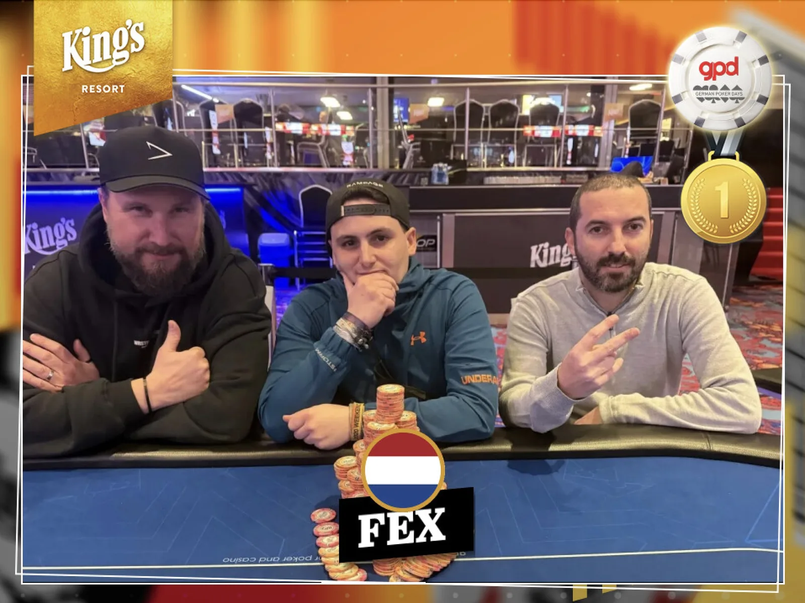 "Fex" is among the winners in both GPD Side Events! Start of the Ceska Pokerova Tour in Prague!