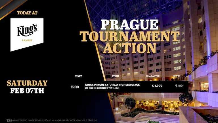 King’s IPS Main Event: 1,371 Entries on Friday in Rozvadov and Prague!