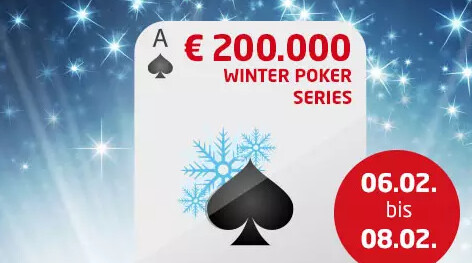 win2day heats up with the €200,000 gtd. Winter Poker Series!