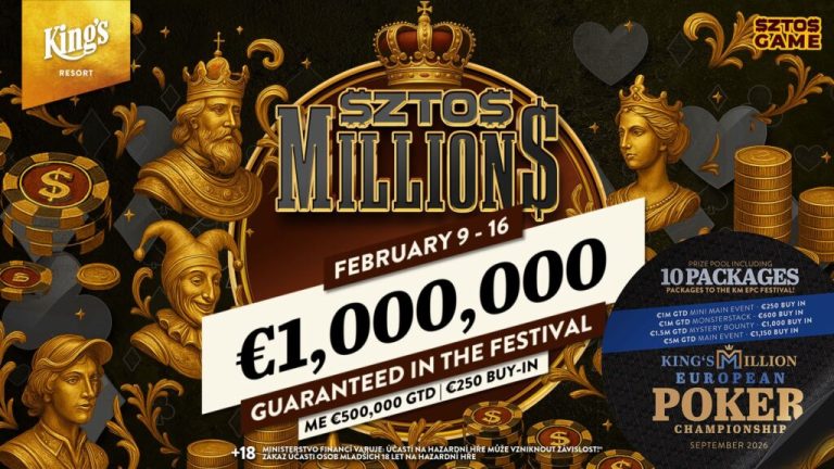 Packt das $ZTO$ Million$ Main Event noch die €500.000 Garantie?
