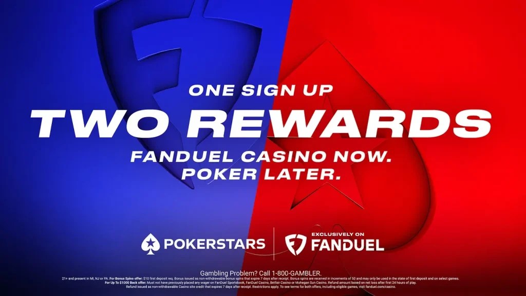 PokerStars and FanDuel launch a new online era in the USA!