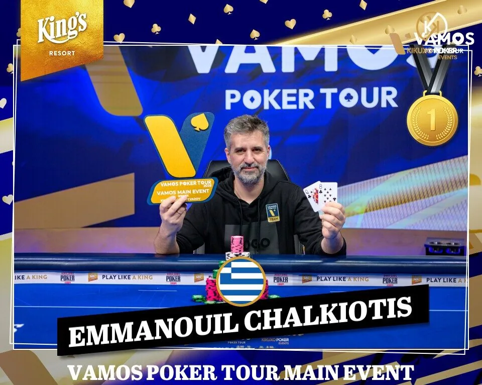 Chalkiotis topples the favorites at the VPT Final at King’s!