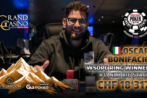 WSOPC Liechtenstein – Rings #11 and #12 go to Italy and Canada!