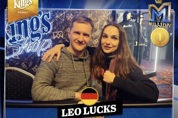 Definitely not just luck: “Leo Lucks” wins the KM Pot Limit Omaha Event!