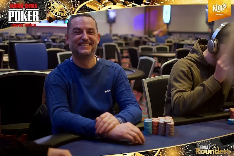 King’s Resort – “King of Kings” leads from Day 1F in the Vamos Main Event!