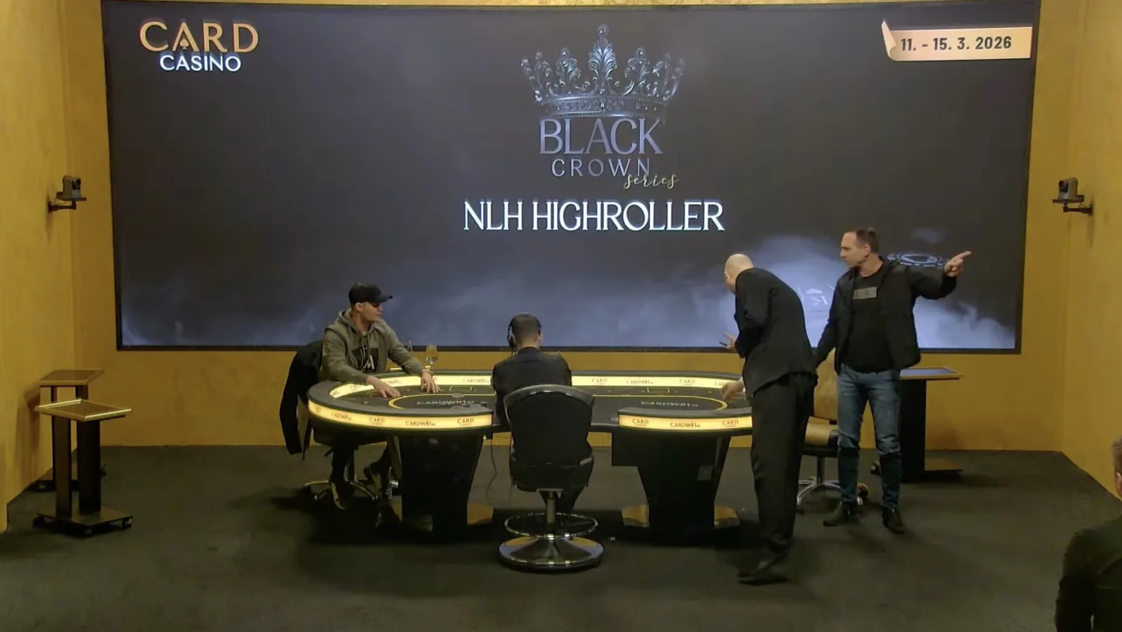 I have to go! Chipleader leaves the BCS Highroller Event and gives away the win! Yusuf finishes 3. for €14,8k!