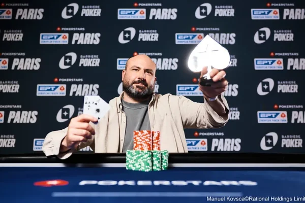 Swiss Panetti triumphs in the final EPT Paris tournament!