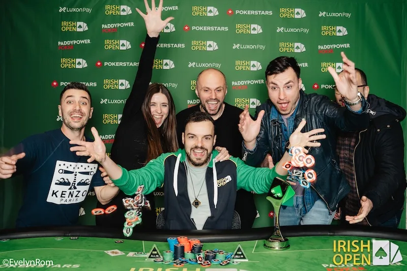 Irish Poker Open – Tudor Bartha wins the Luxon Mystery Bounty!