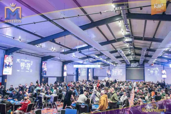 King’s Resort – 5.596 Entries in the Million Main Event; 90 players in Day 3!