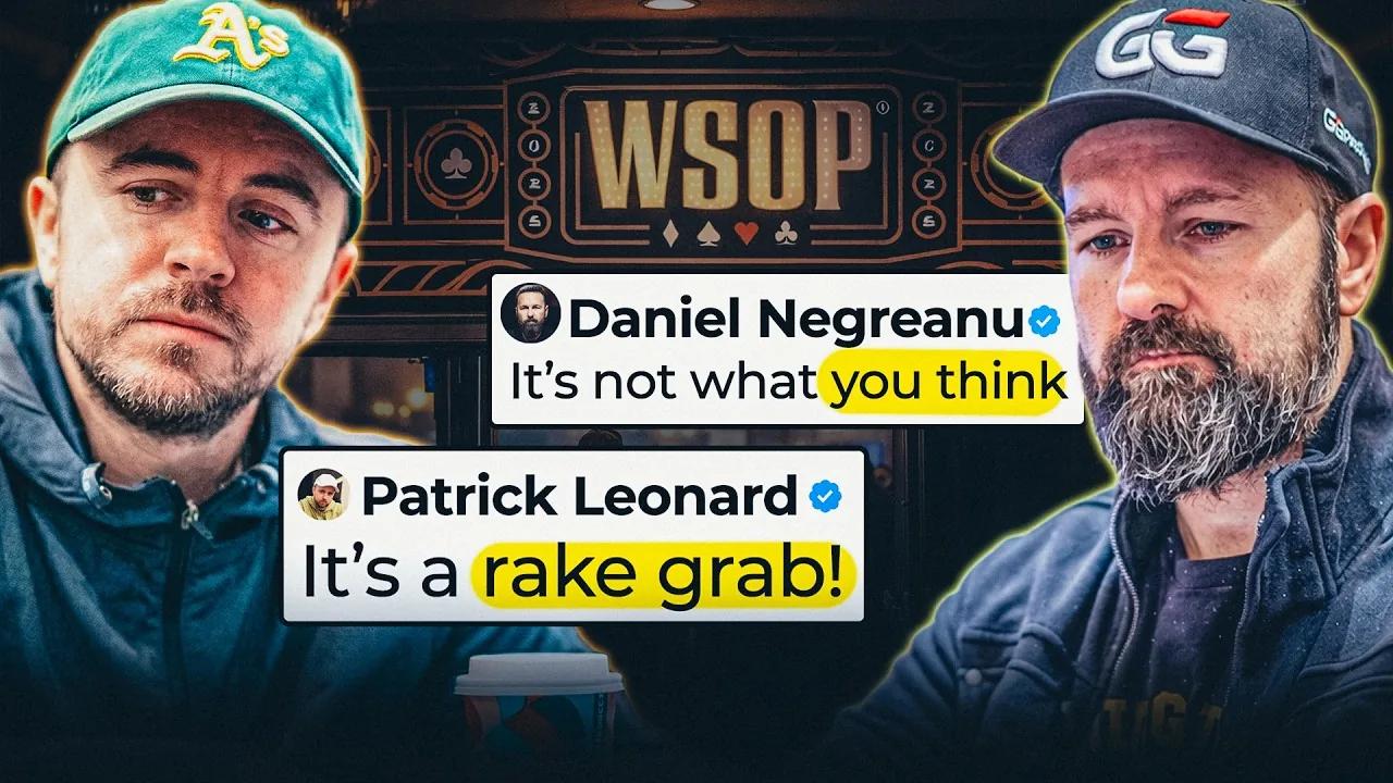 Controversial discussion about the new WSOP tournament schedule!