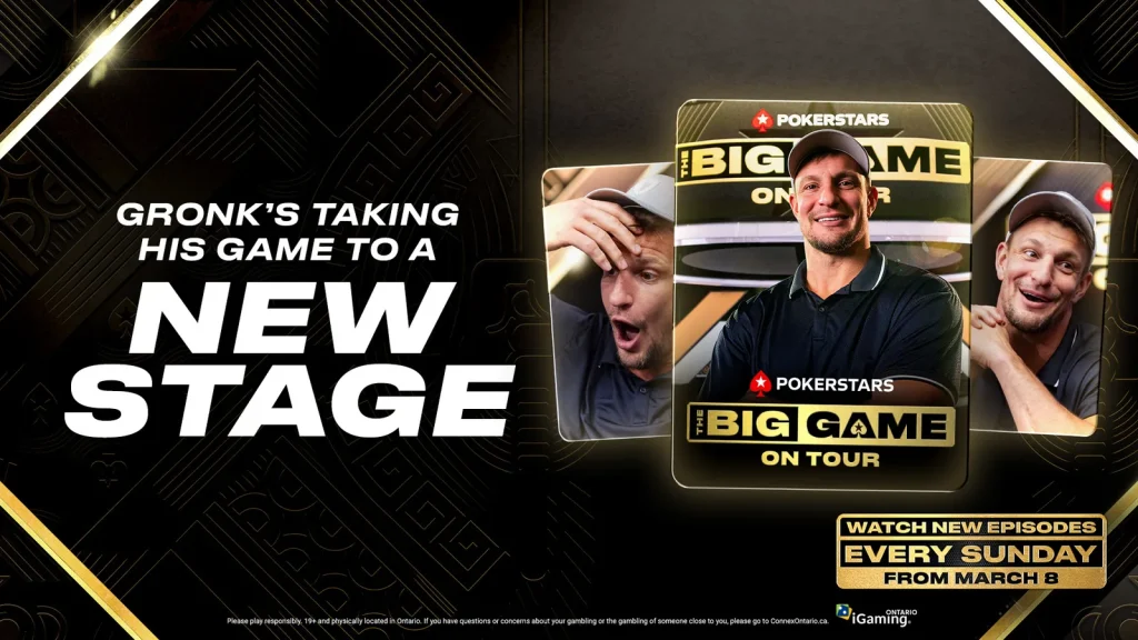 PokerStars Big Game on Tour - Rob Gronkowski GRONK