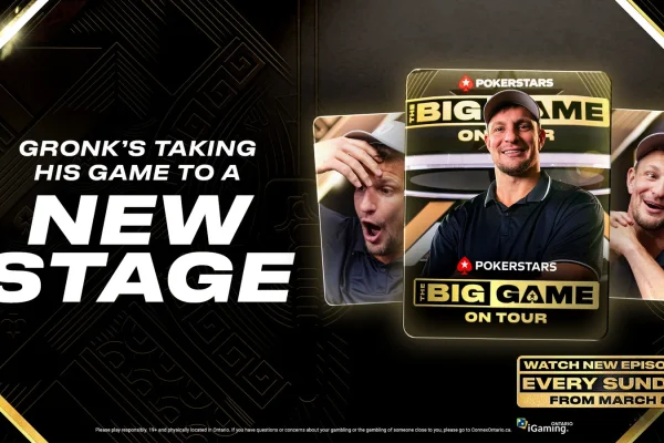 5 new PokerStars The Big Game on Tour episodes – Does Tight End 'Gronk' play tight against Hellmuth, Nasreddine & Co?