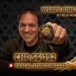 First WSOPC ring in Liechtenstein goes to Pascal Sturzenegger from Switzerland!