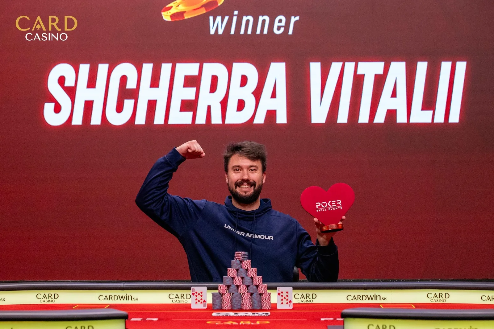 Card Casino SK – The Skill Poker Master Champion is decided – Vitalii Shcherba pockets €68.700!
