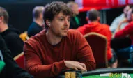 Laurence Kratzer celebrates at the WSOPC Colossus in Liechtenstein!