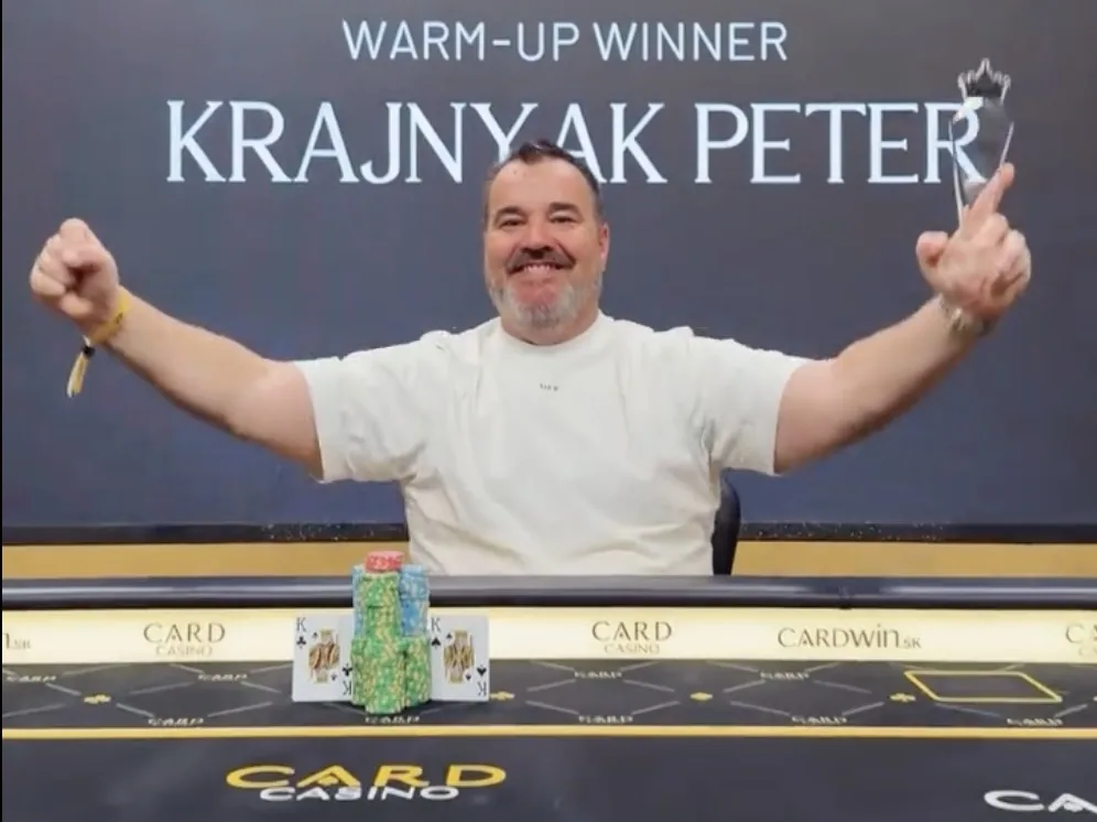 Black Crown Series – Peter Krajnyak wins the Warm-Up, Value Alert in the €500k Main Event!