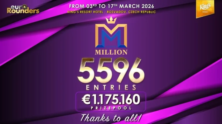 King’s Resort – 5.596 Entries in the Million Main Event; 90 players in Day 3!