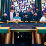 Triton ONE Main Event Final Table set / Chris Nguyen 2nd Chipleader in the T1 High Roller!