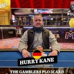 "Hurry Kane" hits the mark at Gambler$ PLO 5Card at the King's!