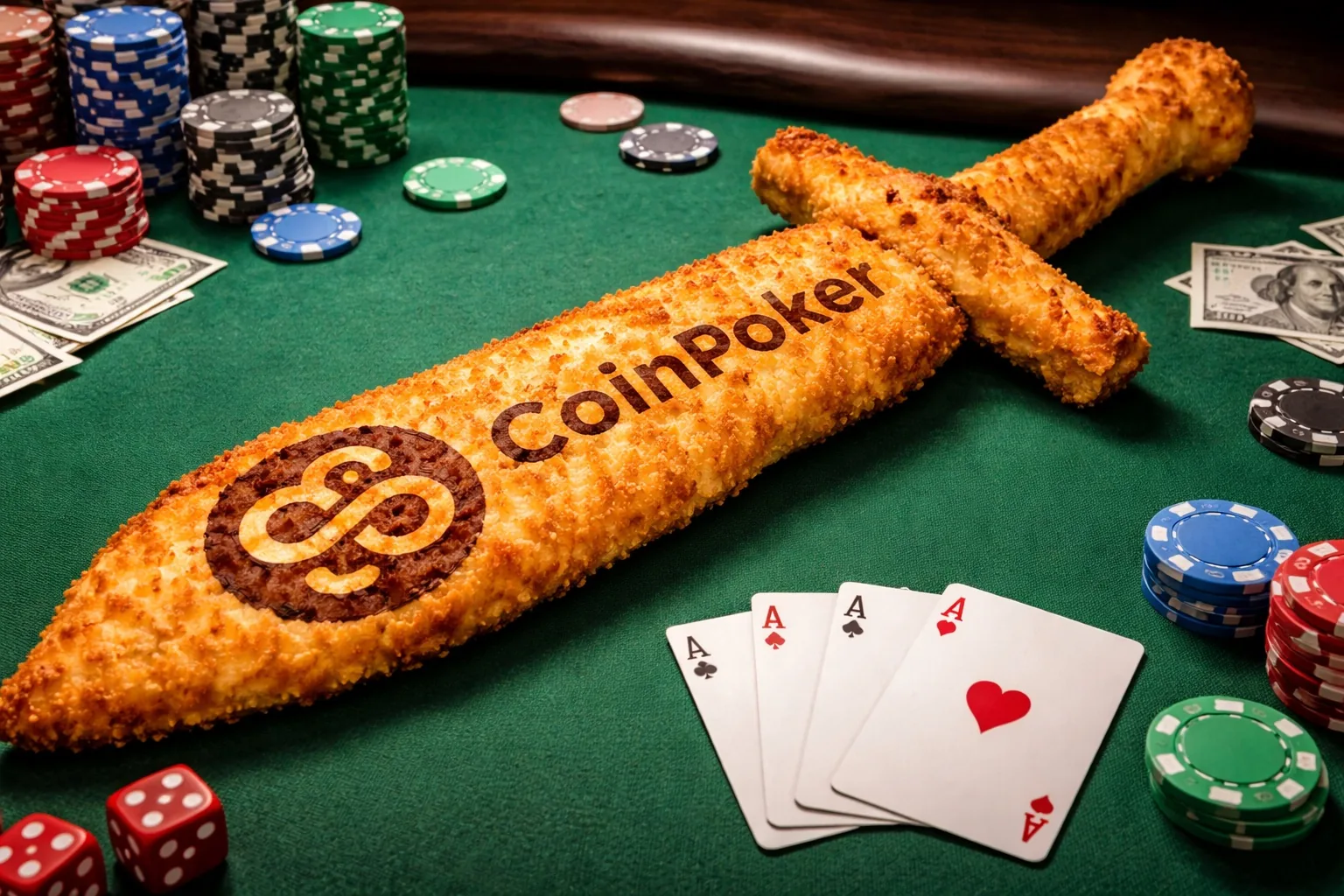 Thanks to Tom Talboom, the "Schnitzel Sword" lands in the WSOPE Prague Main Event!
