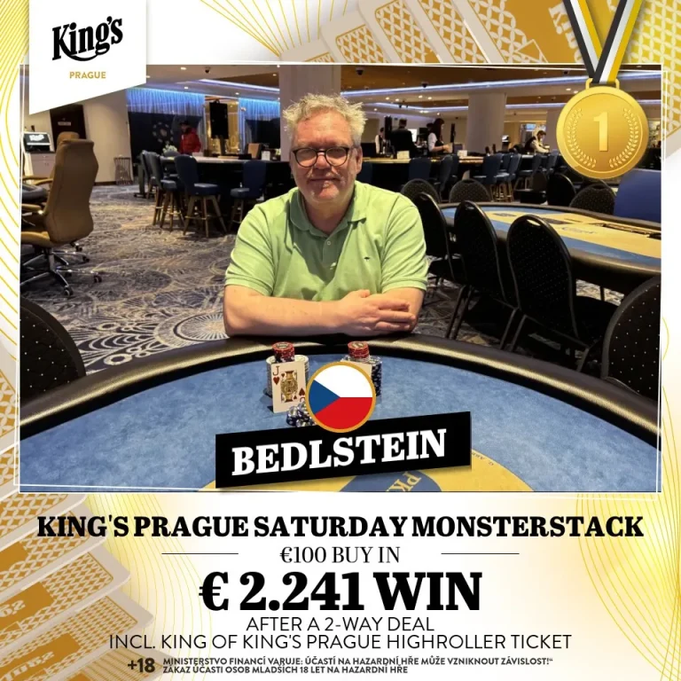 Sandra Hunold grabs the King’s Million Ladies Event!