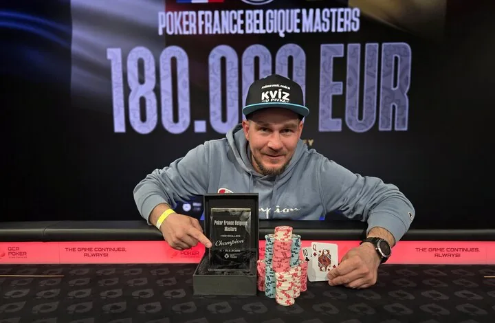 "Greiza" is the PFB Highroller Champion / "Unavenej" 1D chip leader in the Poker France Belgique Masters!