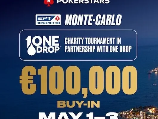 One Drop comes to the EPT: €100K Charity High Roller!