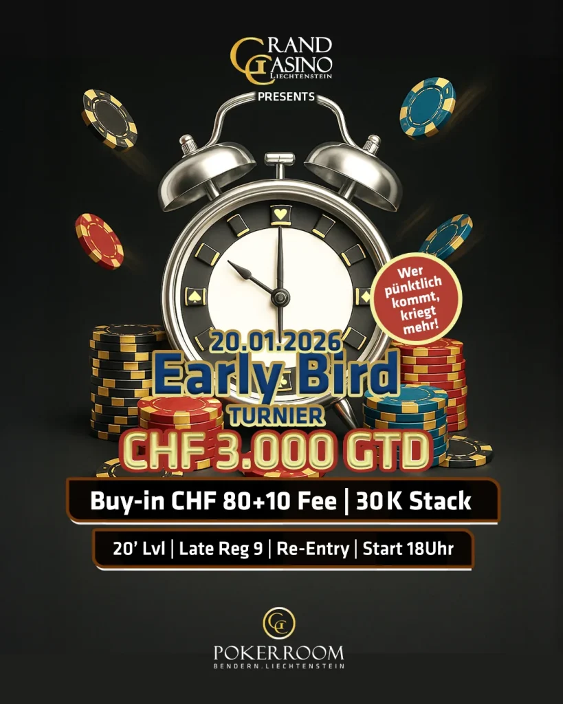 Der frühe Issogud fängt den Wurm beim GCLI Early Bird!