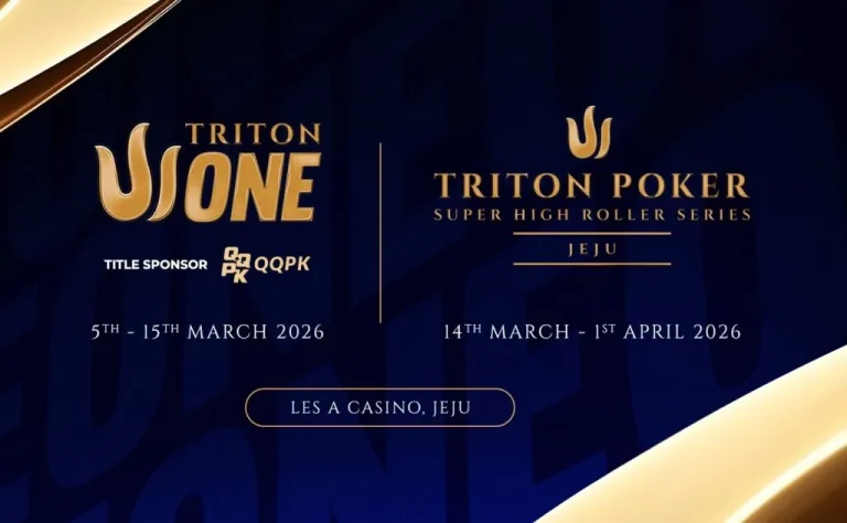Triton ONE Main Event Final Table set / Chris Nguyen 2nd Chipleader in the T1 High Roller!