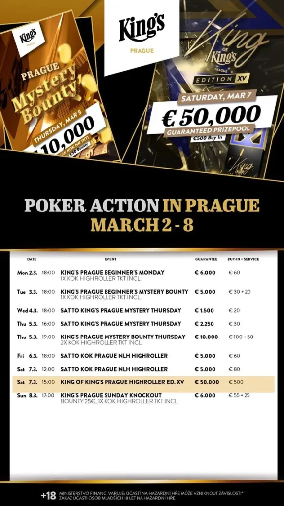 Stan the Man with the final lead at the KM PLO Mystery Opener at King’s!
