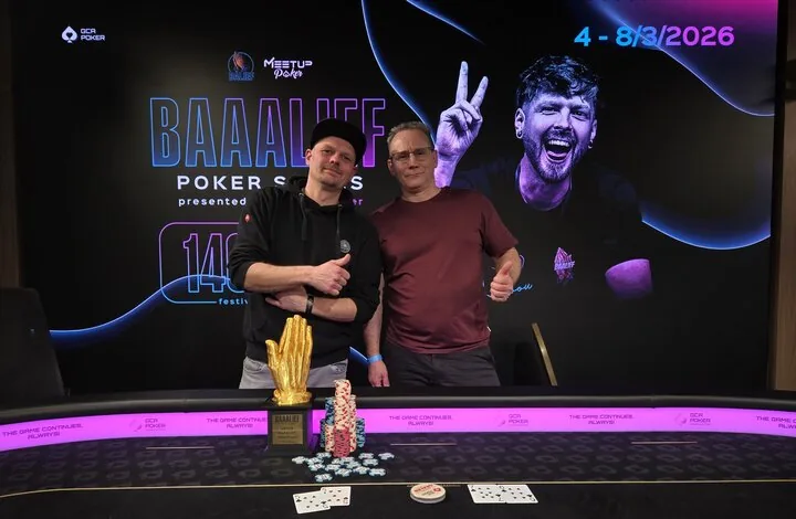 Four Baaaliefer share the Main Event at the GCA! Os with a deep run in his own Side Event!